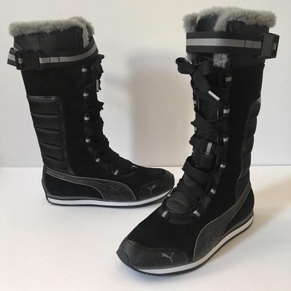 puma tall boots